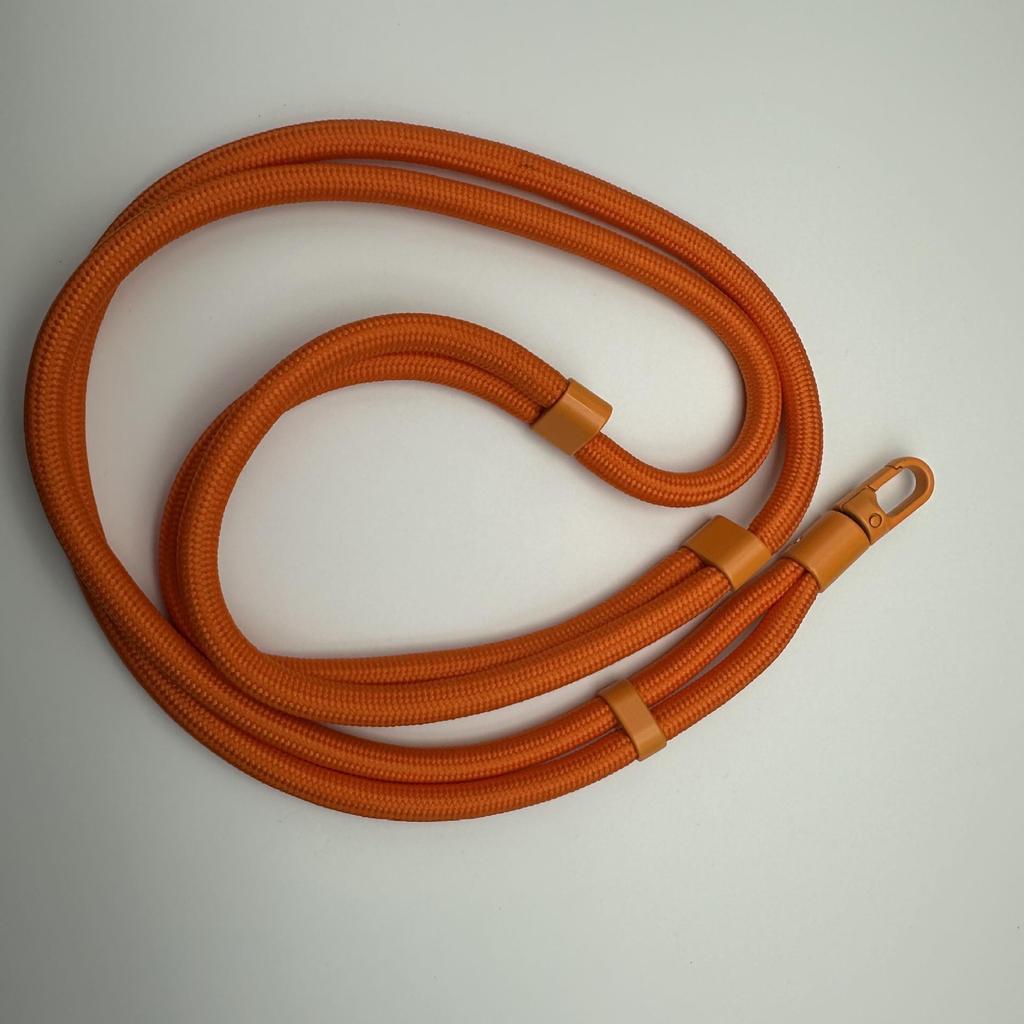 Macaron Thick Rope Phone Lanyard - Adjustable 7-8mm Climbing Gasket for Shoulder, Back, or Neck