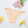 Ladies Spring and Summer New Lace Cotton Pull Needle Double File Belly Breathable Low Waisted Briefs