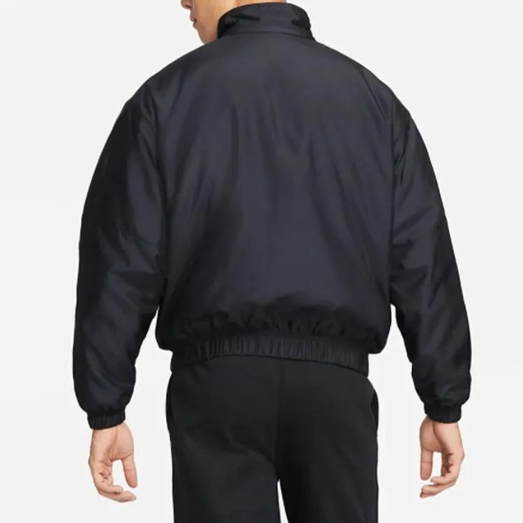 Nike Solo Swoosh Satin Bomber Jacket Asia Sizing (Unisex) Puffer Jackets DN1267 010