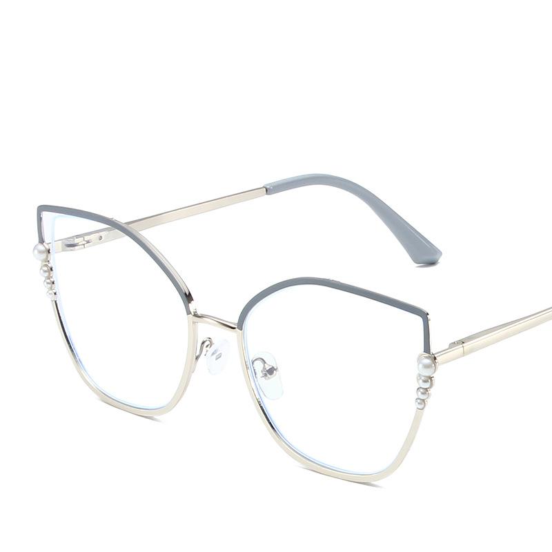 

Женские очки с защитой от синего света, модные, индивидуальные, в стиле ретро, ​​повседневные студенческие повседневные очки для обучения, простые очки