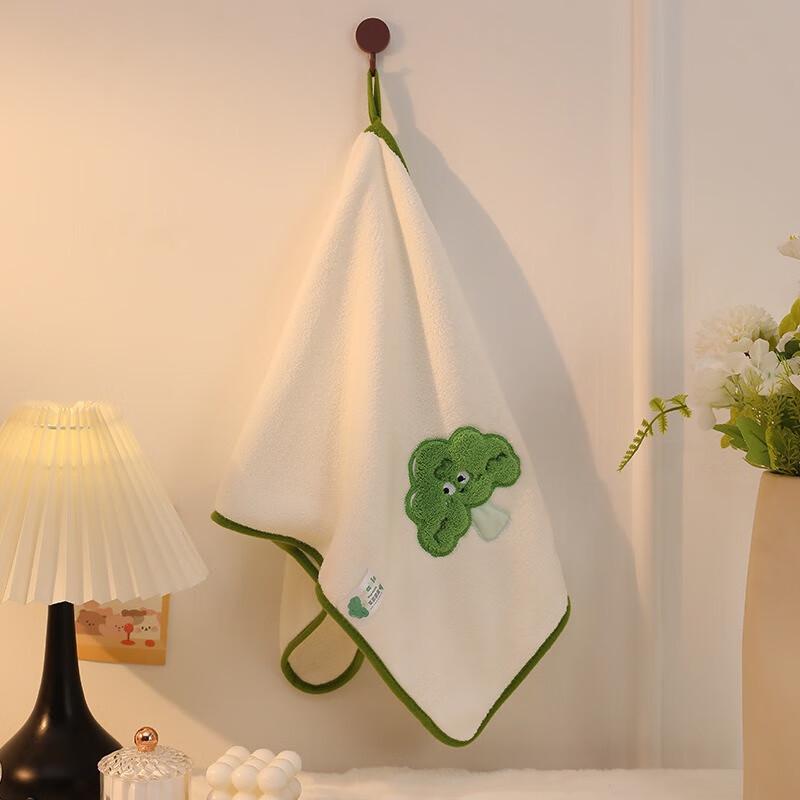 

Fumede Kids Cauliflower Absorbent Square Towels 2-Pack