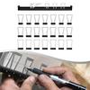 28Pcs Dovetail Scribe Ruler Woodworking Scribe Mortise Drawing Scale Board Dual Ratio Functionality Dovetail Tenon Marking Ruler