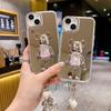 Acrylic Mirror Apple 15 16 Protective Cover Mirror Material Shell 11 Beads 16 ProiPhone13 Mobile Phone Case