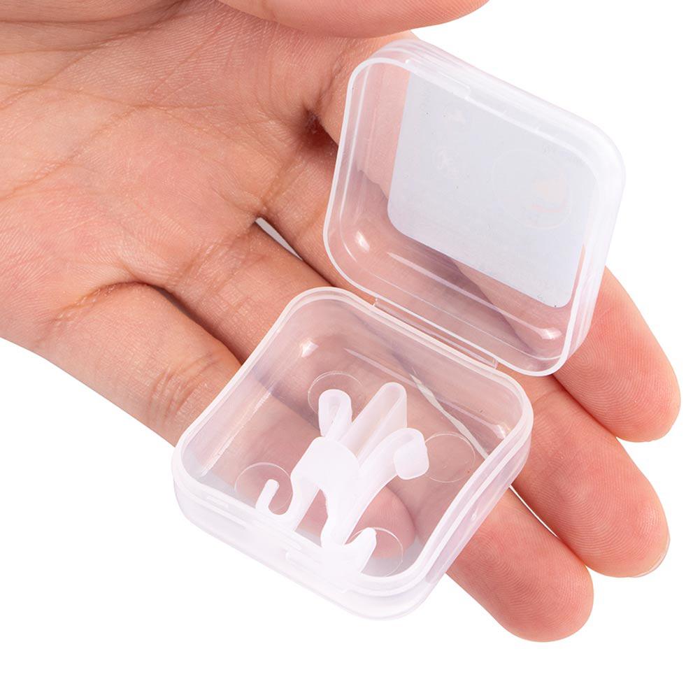 Lot de 4 dilatateurs nasaux anti-ronflement en silicone pour homme et femme, pince-nez pour faciliter la respiration et améliorer le sommeil, rhinite, beauté et santé