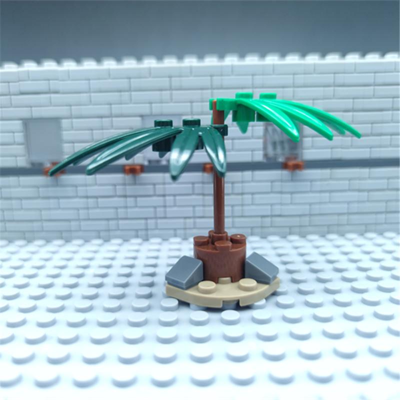 Tree Dog Roadblock Motorcycle Military MiniFigures Blocks Compatibled with Assembly Model Building Kits Kids Education Toys