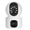 Dual-Lens 360° HD Night Vision Home Surveillance Camera with Mobile Phone Remote Access