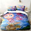 Cookie Run Kingdom 3pc Set Perfect for Bedroom Use Comfortable Bedding Set Includes a Duvet Cover and Two Pillowcases Ideal Birthday or Christmas Gift