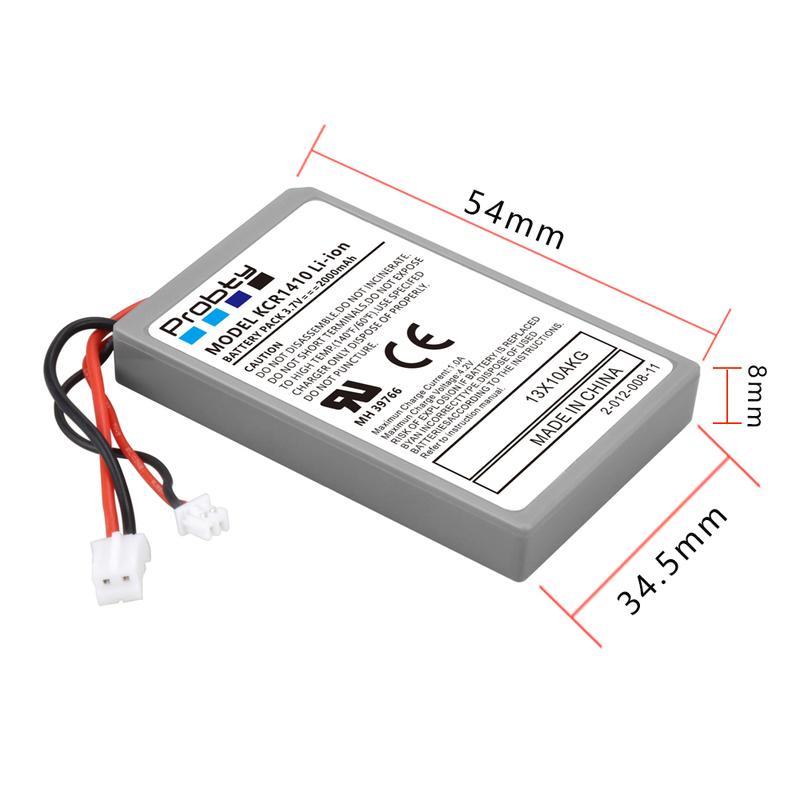 10 Pcs 2000mAh For Sony PS4,PS4 Pro/Slim Gamepad Wireless controller CUH-ZCT1E CUH-ZCT1U CUH-ZCT2 or CUH-ZCT2U Replace battery