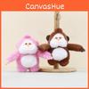 Kong Cute King Keychain Cartoon Stuffed Monkey Plush Toy Perfect Keyring Doll