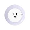 110-240V US Plug Plug In Nightlight Rotating Switch LED Night Light Night Light  Bathroom