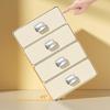 Office Work Desktop Storage Box Desk Organizer Container Computer Plastic Stackable Tier Drawers Cosmetic Organizer Holder Ins
