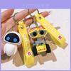 Cute Cartoon Robot Walle And Eva Keychain Adorable Keychain Gift For Friends