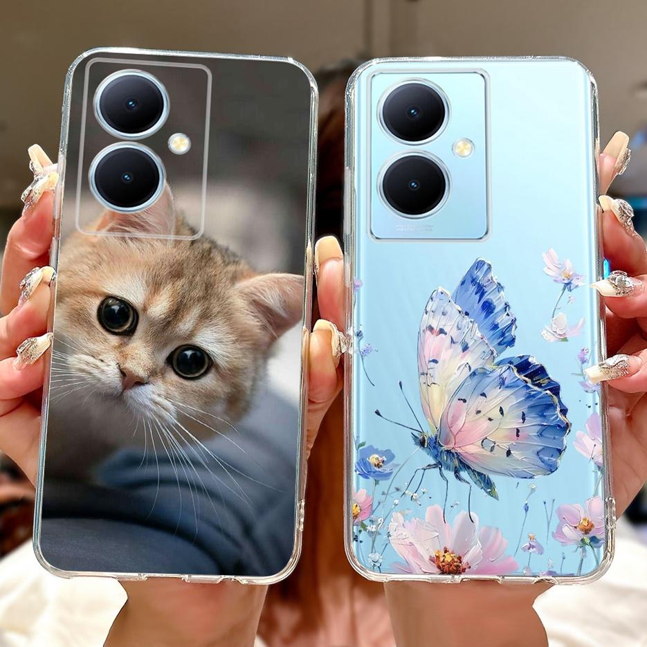 For Vivo Y78 Plus 5G Case V2271A New Luxury Painted Cover Soft Slim Phone Case For Vivo V29 Lite V29LIte V2244 Y78+ Fundas Coque