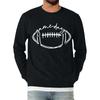 Men's Oversized Long Sleeve Crewneck Sweatshirt Casual Loose
