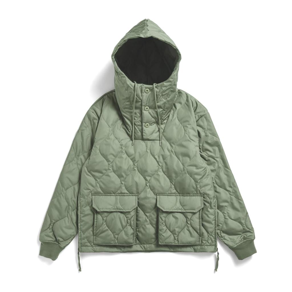 Taion Down Hoodie Sage Green 106PML-1