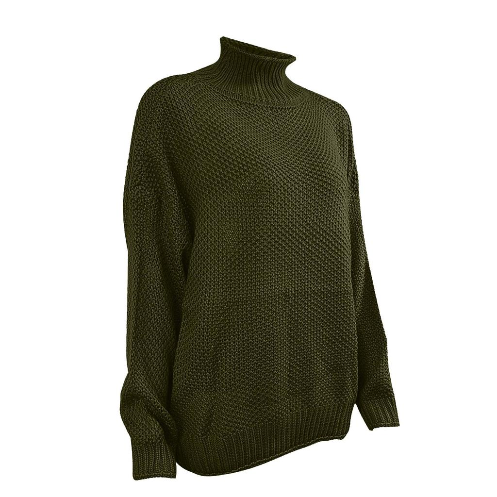 Fashion Women  And Winter Printing Knitted Long Sleeve Pullover Sweater Casual Sweater