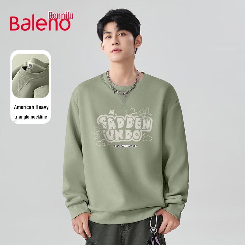 Мужской свитшот Baleno с круглым вырезом и принтом букв JPB Angel 2XL