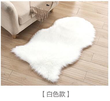 Artificial Sheepskin Imitation Wool Faux Fur Rug For Sofa Hairy Carpet Parlor Room Floor Mat Fluffy Soft Area Blanket Seat Pad