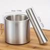 Kitchen Garlic Mortar, Pounding Chili Bowl, Mortar And Pestle Set For Garlic Peper, Garlic Crusher, Household Chili Grinder