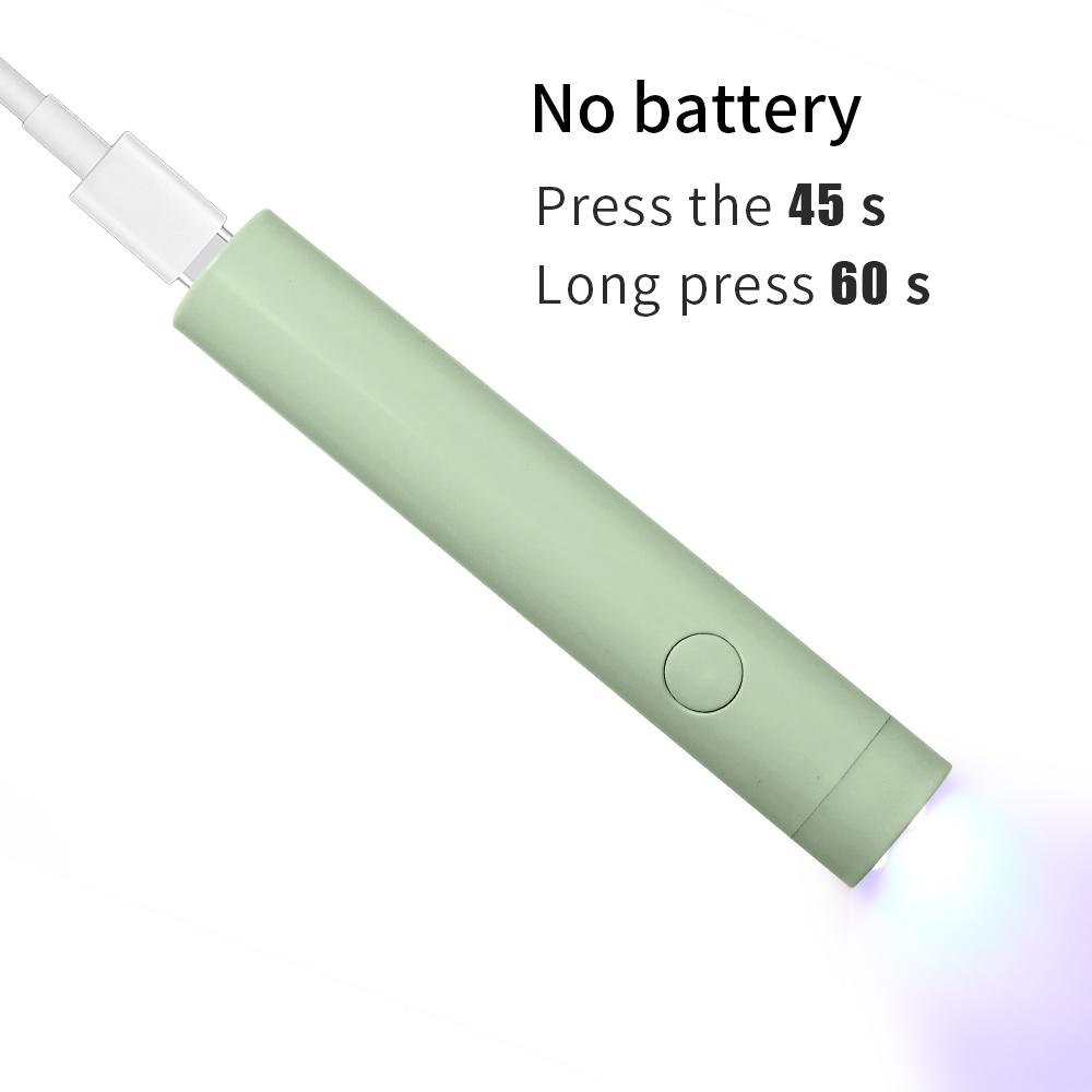 Vysoušeč nehtů ve stylu pera UV světlo na gelové nehty UV LED lampa na manikúru Lampa na sušení gel laku na nehty Nástroje