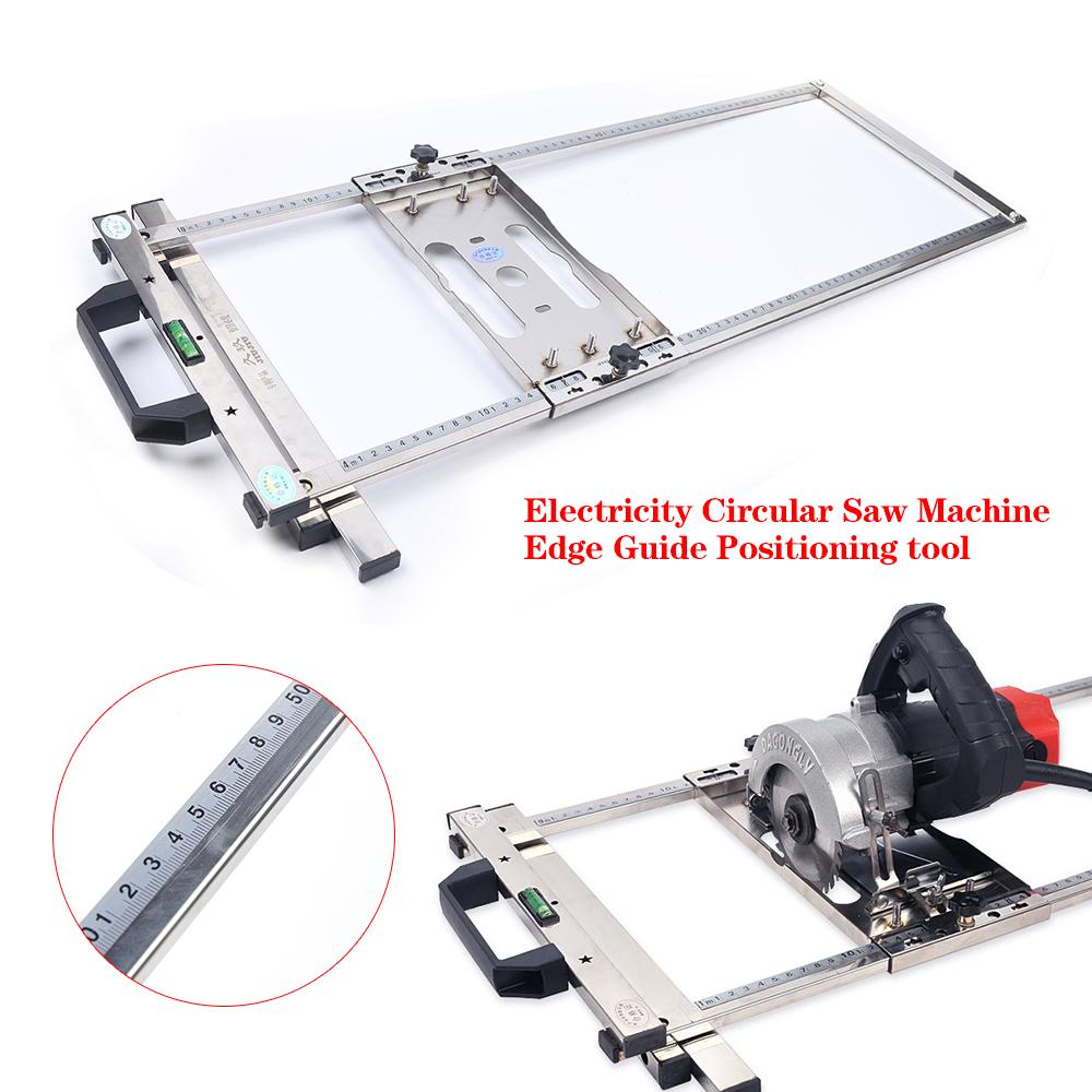 Circular Saw Guide Tool Track Rail Woodworking Edge Positioning Cutting Tool, for Cutting Wood, Plasterboard, Tile, Etc