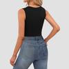 Women's Solid Color Square Collar Slim Camisole Summer Sleeveless Top