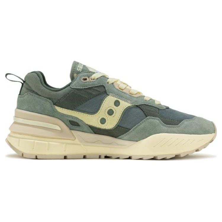 Saucony Shadow 5000 Lightweight Comfortable Slip-Resistant Durable Low-Top Casual Running Shoes Unisex sneaker Green Rice S79037-5