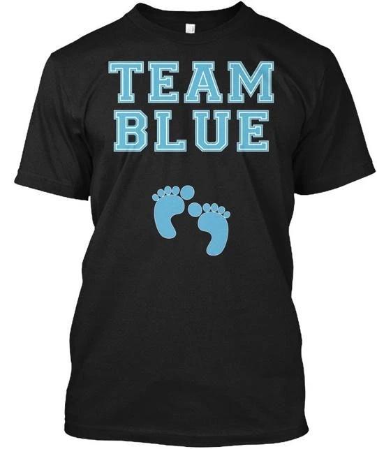 

Team Blue Boy Baby Shower Gender Reveal Party Cute T shirt Made In USA S To 5XL XL