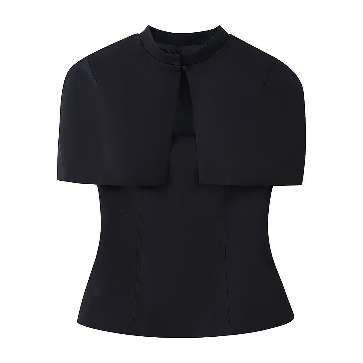 Женское платье-бандо с шалью, двухпредметное, европейский и американский стиль, весна 2026 Large