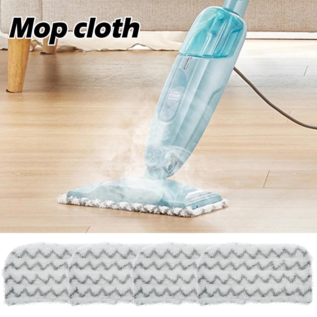 4 Buc Păduț de Rezervă pentru Mop cu Abur Reutilizabil Păduț pentru Mop cu Abur Lavabil Compatibil cu Accesorii Mop cu Abur Shark lavete mop