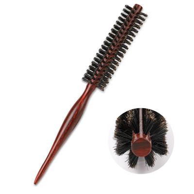 Wooden Handle Small Round Brush Anti Static Hair Curly Comb New Blow Drying Brush  Home