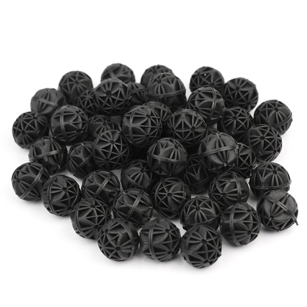 50PCS Aquarium Biochemical Filtration Materials Dirt Shatter Excellent Filtering Effect Filter Ball Perfect for Fish Tank