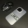 Coque de téléphone design créatif Argent Amour Convient pour iPhone 17 Air 16 Pro 15, 14, 13, 12, 11 Pro Max Plus Anti Chute et Anti Choc