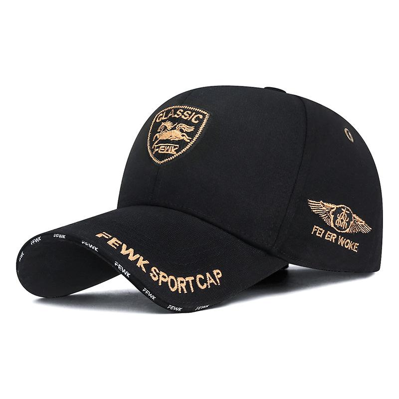 Spring Hard Top Shaped Baseball Cap Embroidered Shield Sunshade Sunscreen Cap