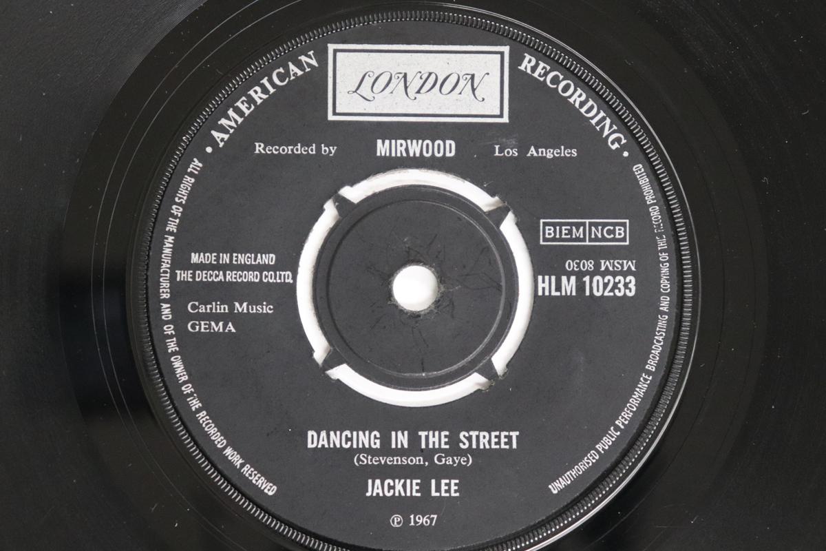 

7-дюймовая пластинка JACKIE LEE - Duck HLM10233 London Records, 1968 UK Соул/Фанк Б/У