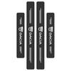 Carbon Fiber Car Sticker Trunk Protective Strip Anti Scratch Decal For Dacia Duster Logan Sandero Lodgy Dokker Stepway Mcv 2