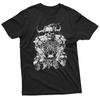 Horned Demon Skull Gothic Dark Art Skeleton Graphic TShirt Unisex T-Shirt