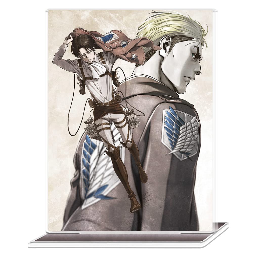 Attack On Titan Acrylic Portrait B [Levi & Erwin]