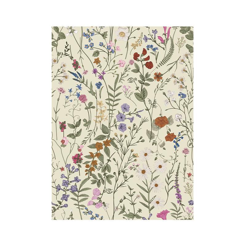 PVC Wallpaper Household Self-adhesive Background Wall Decorative Painting Wall Sticker Self-adhesive Wall Covering Bedroom Wallpaper Self-adhesive