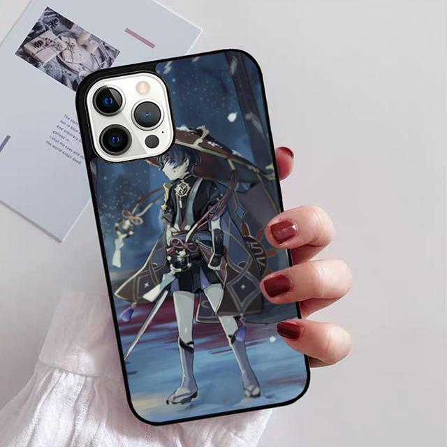 Scaramouche Genshin Impact Phone Case For iPhone 17 Air 16 15 14 13 12 11 Pro Max Plus Max Cover Shell iPhone 16e
