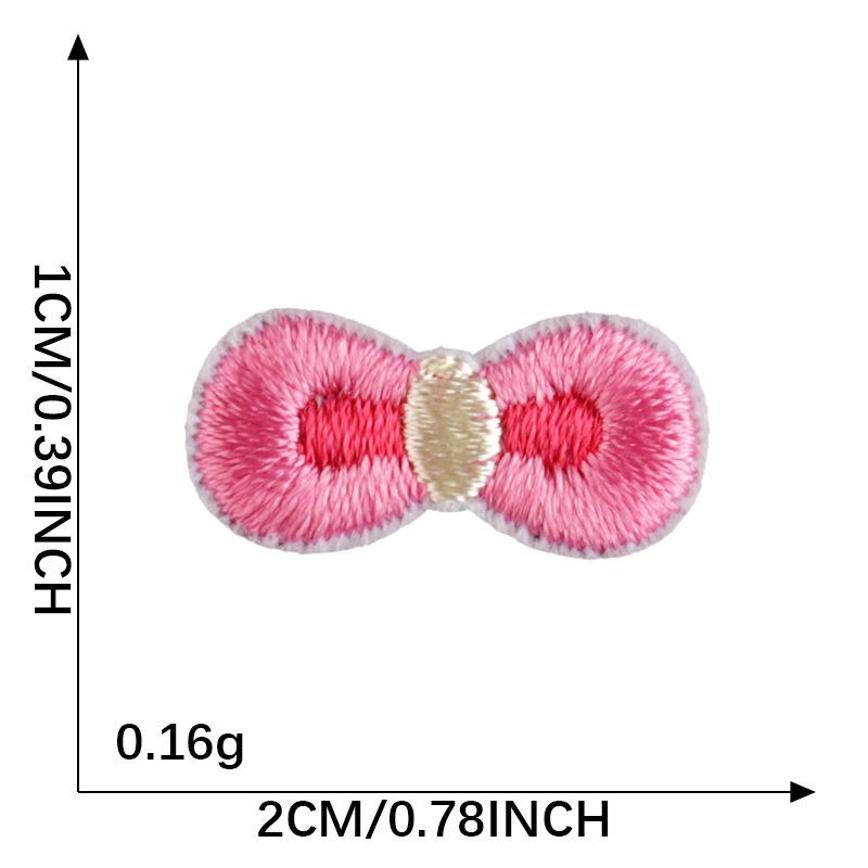 

Вышитая наклейка, ... мультяшный бант, нашивка, аксессуары, наклейка «сделай сам» на ткань H3R-C-3-7