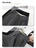 Women's Gray Wide-Leg Drapey Pants - Spring 2025 High-End, Slimming Straight-Leg Trousers