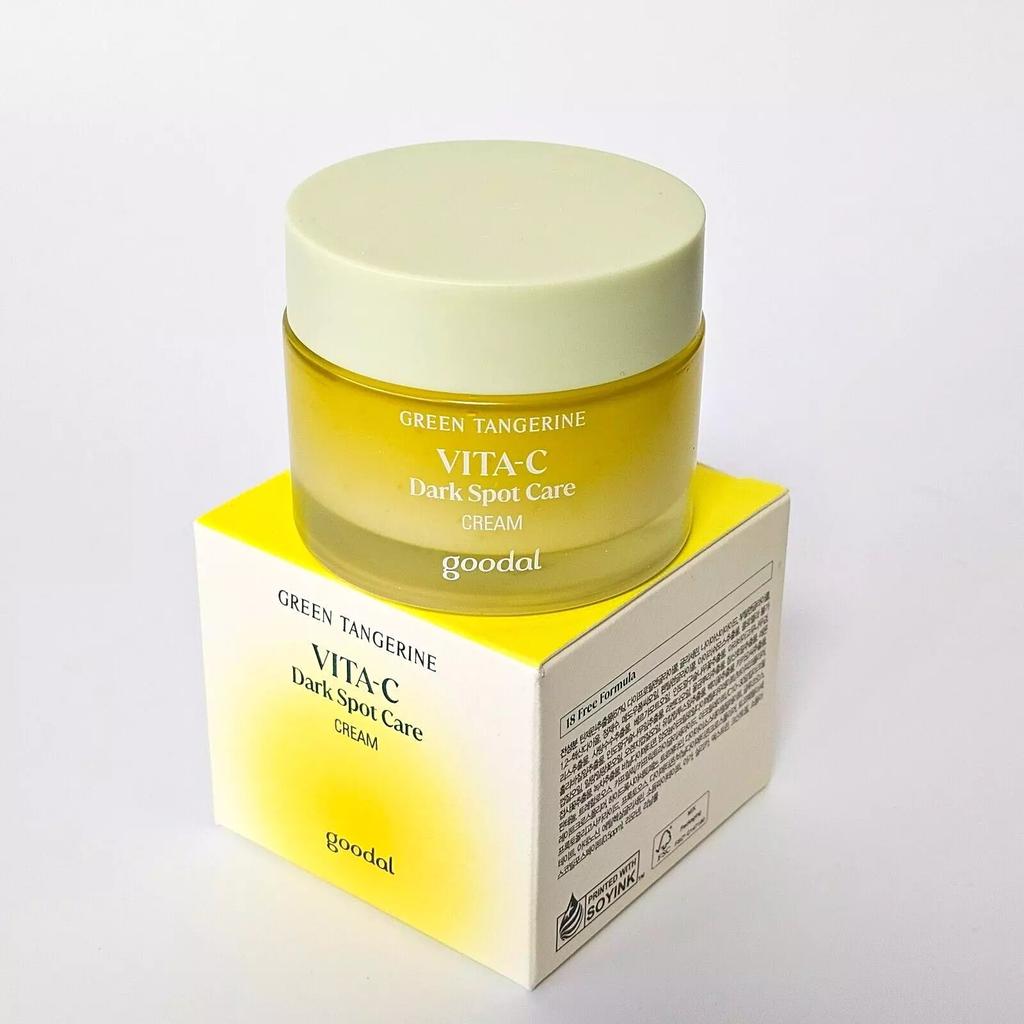 Goodal Green Tangerine Vita C Pflegecreme gegen dunkle Flecken, 50 ml