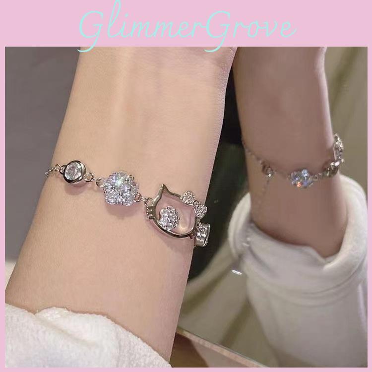 Trendy For Bracelet Women Summer 2024 Sweet Fashion Alloy