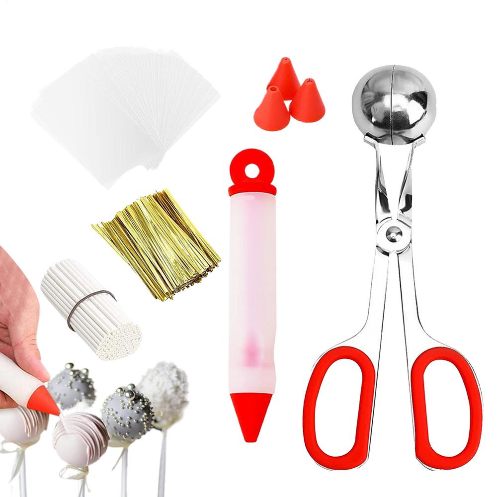 Sada na pečení Cake Pop Opakovaně použitelná sada na výrobu lízátek Zábavná sada na zdobení Cake Pop Potřeby pro Cake Pop na Svatby Narozeniny