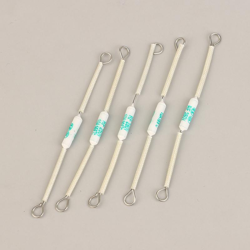 10 Pcs Fuse Magicom 165 Degrees 10 Amperes / Pius Rice Cooker + Heat Resistant Sleeve Rice Cooker Fuse