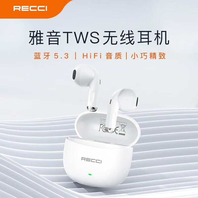 Recci REP-W81 Semi-In-Ear Bluetooth Wireless Earphones