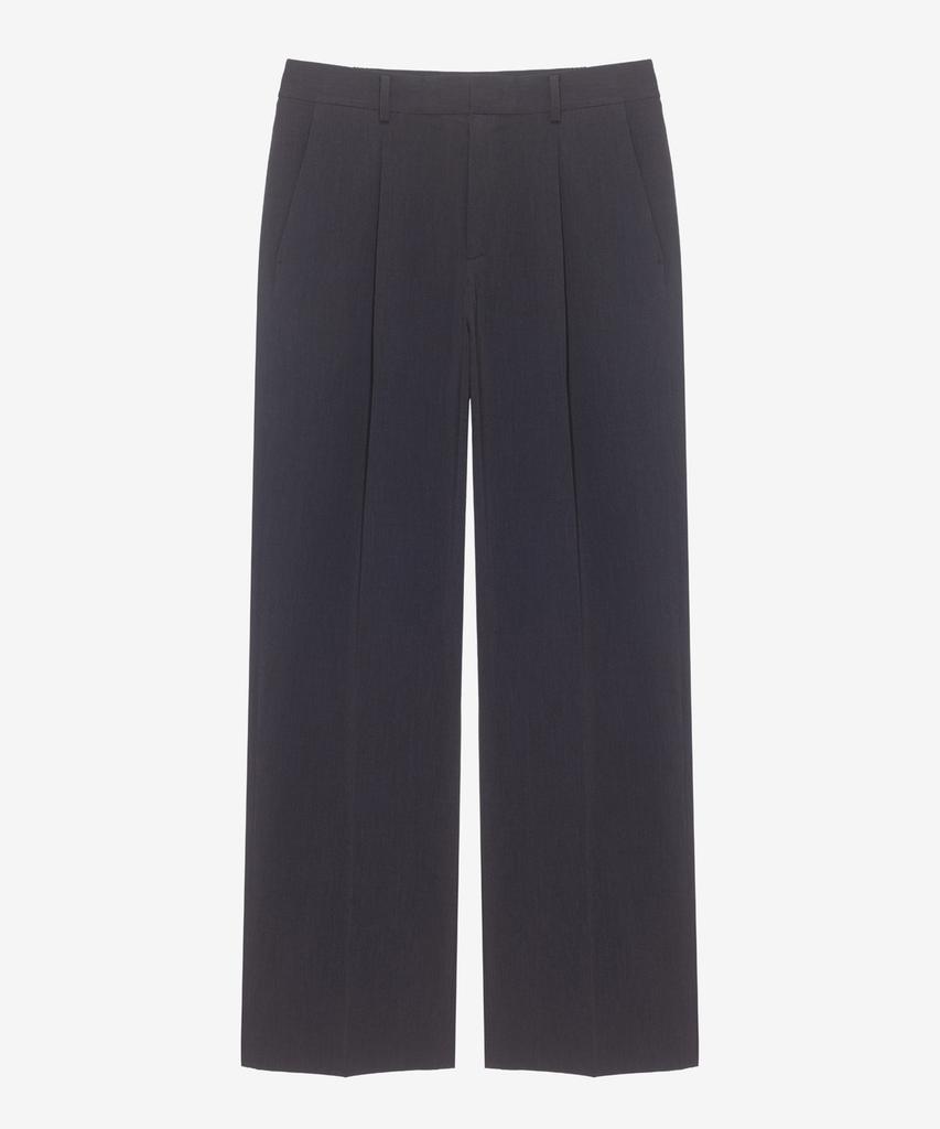 MINDBRIDGE [On] Do Good_Wide One-Pleat Elastic Waist Slacks - 2 Colors