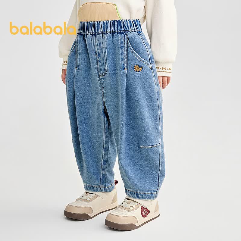 Balabala Baby Boys' Denim Tapered Pants