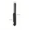 Professional 3 In 1 Pocket Folding Combs Wide Tooth Oil Head Comb Beard Combing Barber Hair Clipper Comb Salon Hair Styling Tool Double-sided Comb